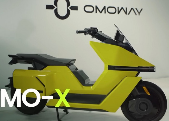 Omo X Resmi Meluncur di Indonesia, Motor Listrik Futuristik dengan Suspensi Premium Bikin Geger