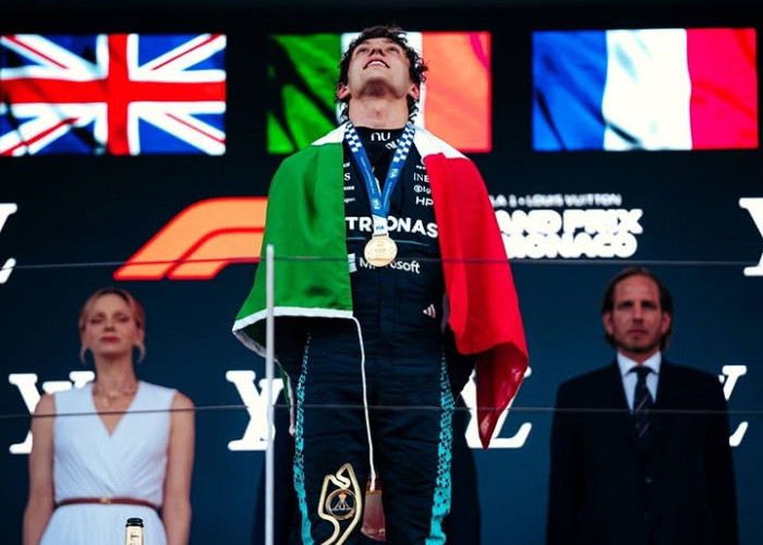 Antonelli Tak Terbendung di GP Monaco, Sejumlah Pebalap Gagal Finis dalam Balapan Penuh Drama
