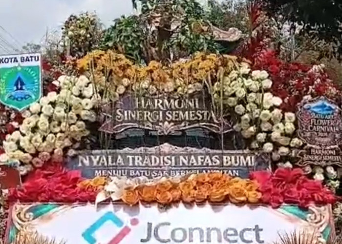 Semarak Batu Art Flower Carnival 2026, Ada Putri Gunung Banyak hingga Sungai Brantas 