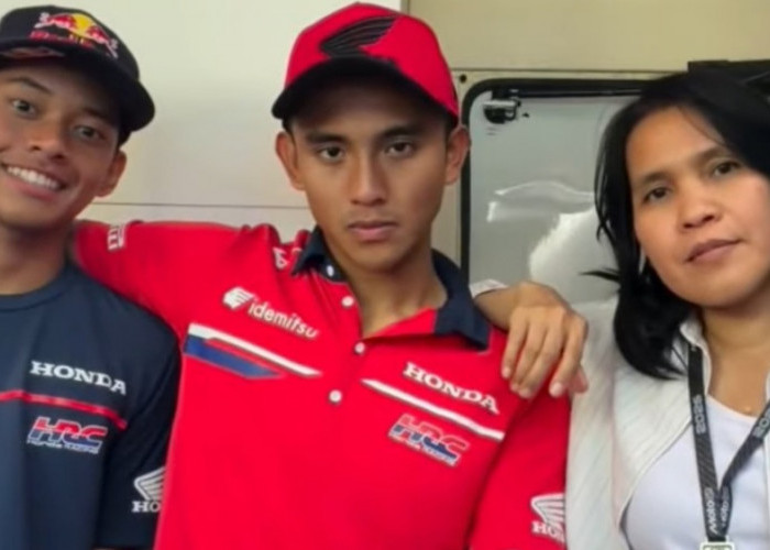 Veda Ega Pratama Viral di Mugello, Aksi Makan Tempe di Pedok Moto3 Jadi Sorotan Dunia