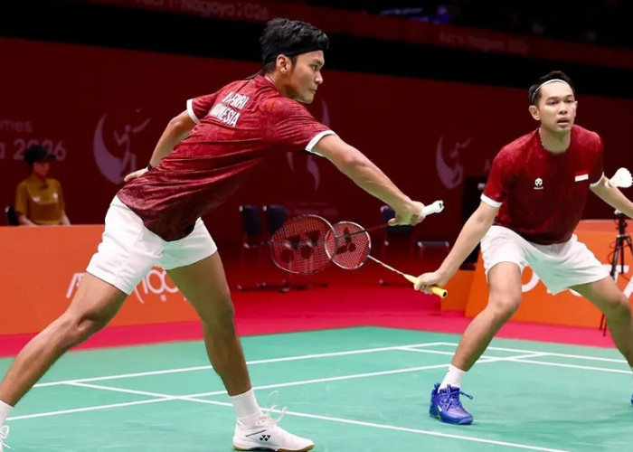 Menang 21-10, 21-17, Fajar/Fikri Melaju ke Perempatfinal Asian Games 2026