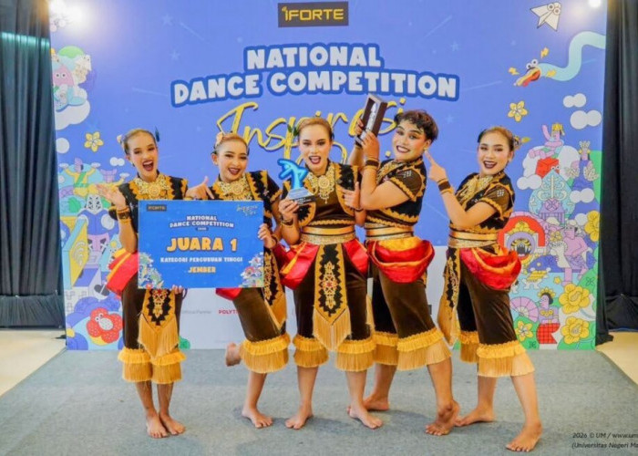 Tim Tari Jatinuswantara UM Juara 1 National Dance Competition Regional Jember
