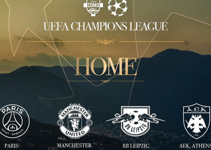 Como 1907 dari Serie D ke Liga Champions, Kini Hadapi PSG, Barcelona, dan Manchester United