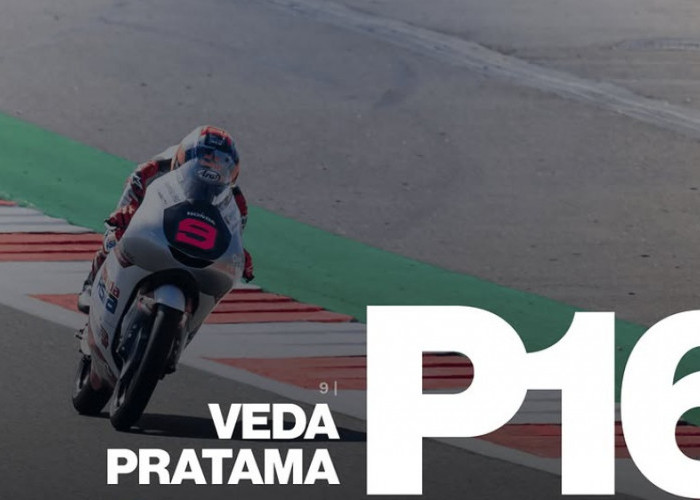 Veda Ega Pratama P16 di FP2 Moto3, Performa Honda Jadi Sorotan Jelang Sesi Berikutnya