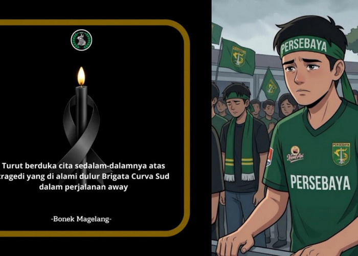Bonek Mania Sampaikan Belasungkawa untuk Suporter PSS Sleman: Mereka adalah Saudara Kita