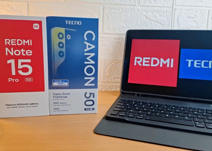 Redmi Note 15 Pro 5G vs Tecno Camon 50 Pro 5G, Duel Sengit HP Rp5 Jutaan yang Bikin Bingung Pilih