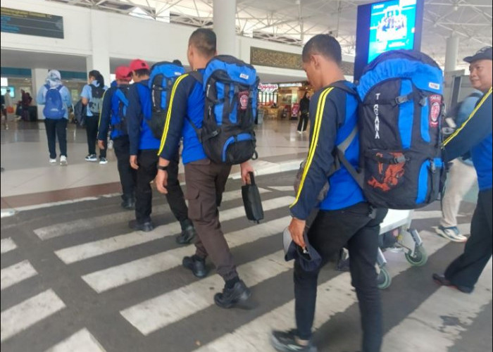 4 Relawan Tagana Kota Batu Mendarat di Aceh, Bertugas di Pidie Jaya 