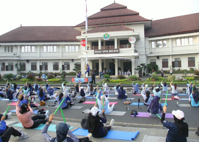 Peringati Hari Kesehatan Mental, IJTI Malang Ajak Warga Peserta Olahraga dan Periksa Kesehatan