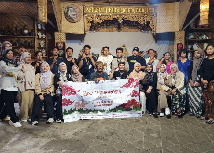 Mahasiswa Malaysia Belajar Kuliner, Batik, dan Panji di Kampung Budaya Polowijen