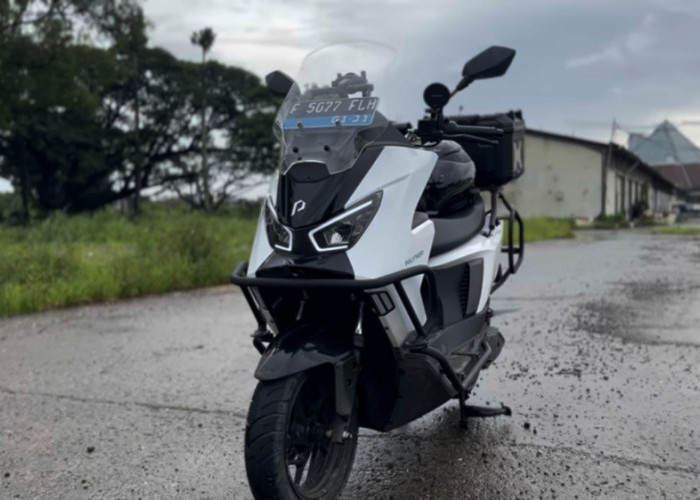 Modifikasi Polytron Fox 350 Tanpa Hilangkan Garansi, Pakai Crash Bar hingga Bracket Side Bag