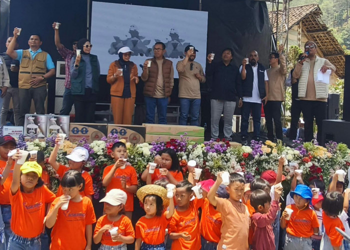 Disparta Nilai Festival Nyusu Bareng Bangkitkan Kesadaran Kampung Susu Brau Kota Batu 