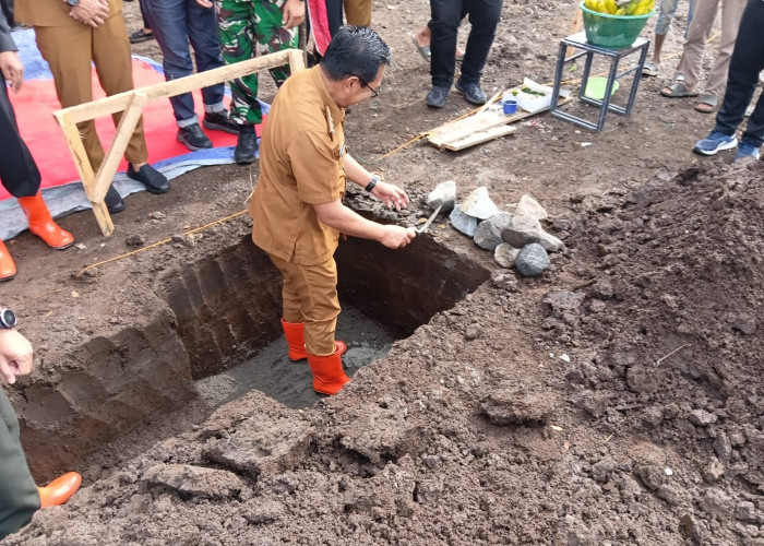 'Pecah Telur' Pembangunan Kantor dan Gerai KMP di Kota Batu, KMP Torongrejo Peletakan Batu Pertama