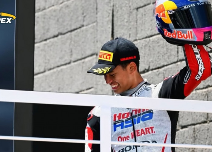 Veda Ega Pratama Bikin Geger Moto3, Start Kariernya Disebut Lebih Ganas dari Rossi hingga Marquez