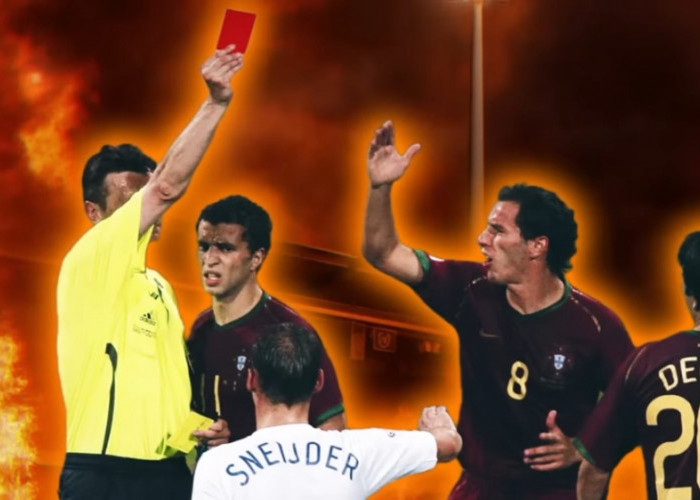 Battle of Nuremberg di Piala Dunia 2006: Rekor 16 Kartu Kuning dan 4 Kartu Merah yang Sulit Dilupakan