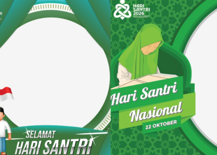 35 Twibbon Hari Santri 2026 Gratis, Lengkap Cara Pasang Foto dan 10 Ucapan