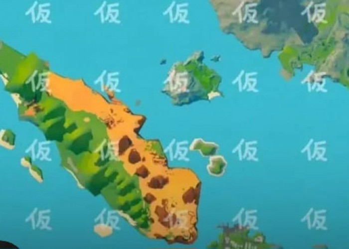  Bocoran Map Pokemon Gen 10 Viral, Netizen Soroti Representasi Pulau Sumatera yang Gersang
