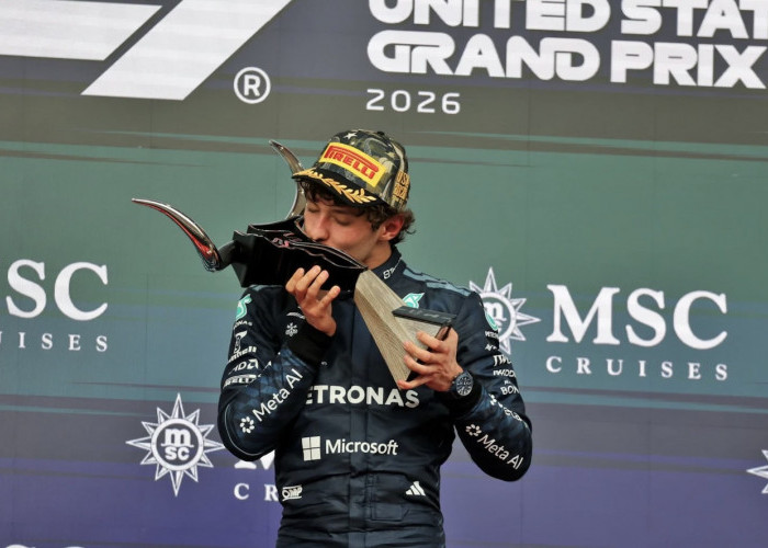 F1 GP Amerika Serikat 2026: Antonelli Menang ke-9, Gelar Juara Dunia Makin Dekat