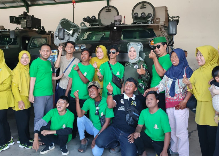 90 Anak Disabilitas Ikuti Study Tour Kebangsaan di Yonif 512/QY, Belajar Cinta Tanah Air Lewat Pengalaman Mili