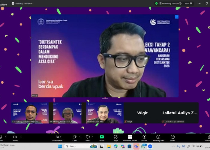 ITN Malang Lolos Seleksi Nasional Tahap II Anugerah Kerja Sama Diktisaintek 2025, Satu-satunya dari Jawa Timur