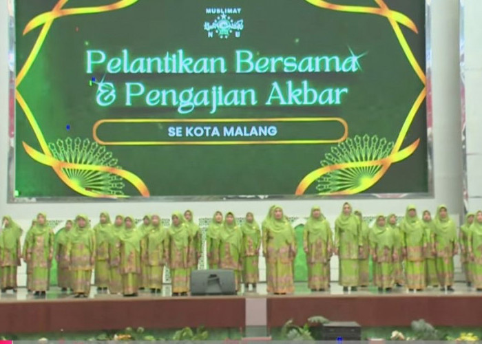 Pelantikan Muslimat NU se-Kota Malang, Khofifah Indar Parawansa Wanti-Wanti Soal Pinjol