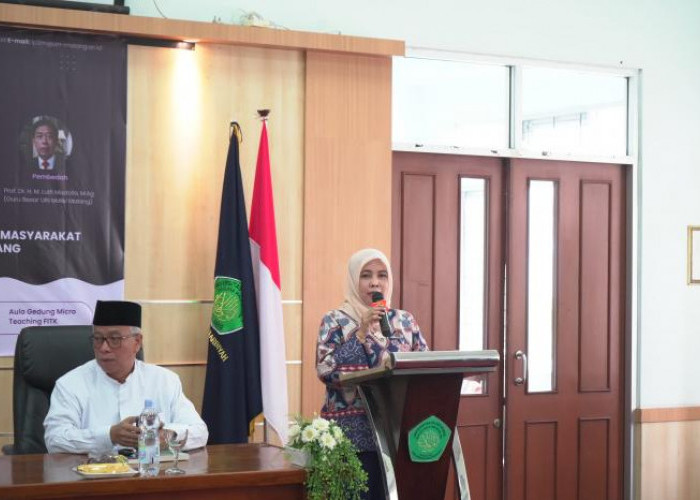 Rektor UIN Malang Soroti Pentingnya Teknologi Manusiawi dalam Bedah Buku 'The Future Society'