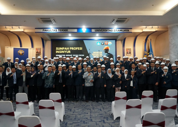 FT UB Kukuhkan 69 Insinyur Baru, Siap Cetak SDM Profesional Berintegritas Menuju Indonesia Emas 2045