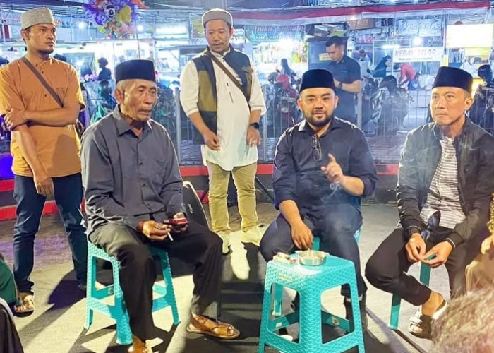 Wakil Wali Kota Heli Suyanto Buka Bersama PKL Alun-Alun Kota Batu