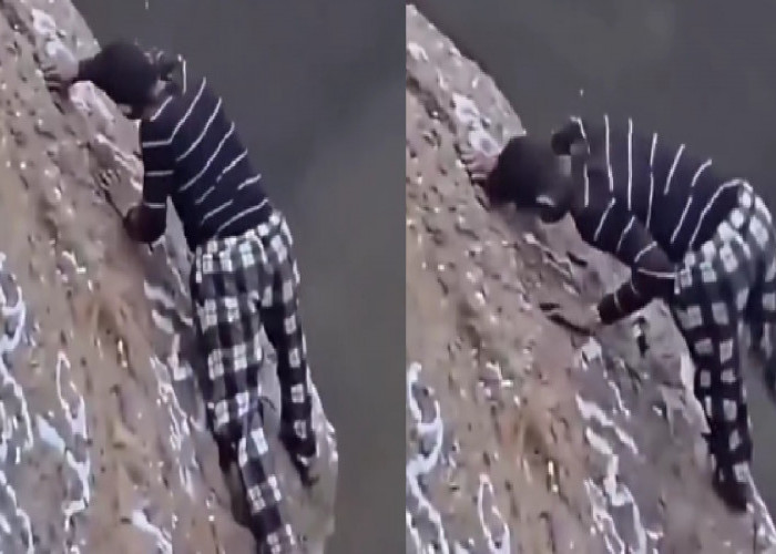 Manusia Laba-Laba Yaman Tewas Terjatuh di Kawah Gunung Berapi Haradhat Damt