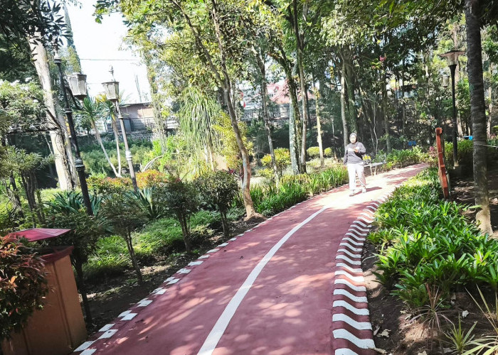 ‎Taman Hutan Bondas Kota Batu Kini Punya Jogging Track Baru Bernuansa Modern