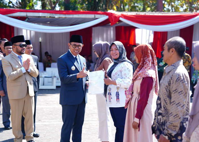 Hantaru 2026, 100 Sertifikat PTSL Dibagikan untuk Warga Kota Batu