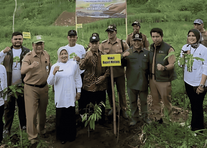 Tanah 5000 Pohon, Wakil Bupati Malang Ajak Kolaborasi Antar Pihak untuk Kelestarian Alam