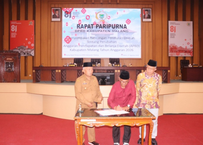 Perubahan APBD Kabupaten Malang 2026 Capai Rp4,72 Triliun, Belanja Naik 5,53 Persen
