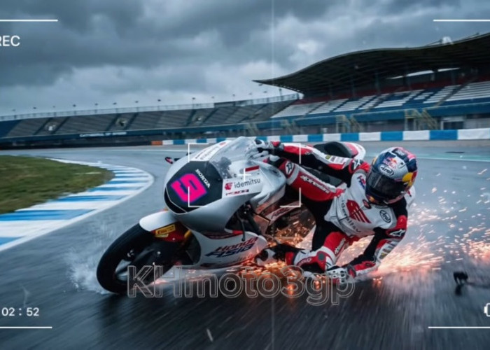 Dari Puncak ke Gravel, Drama Veda Ega Pratama Warnai Moto3 Belanda 2026