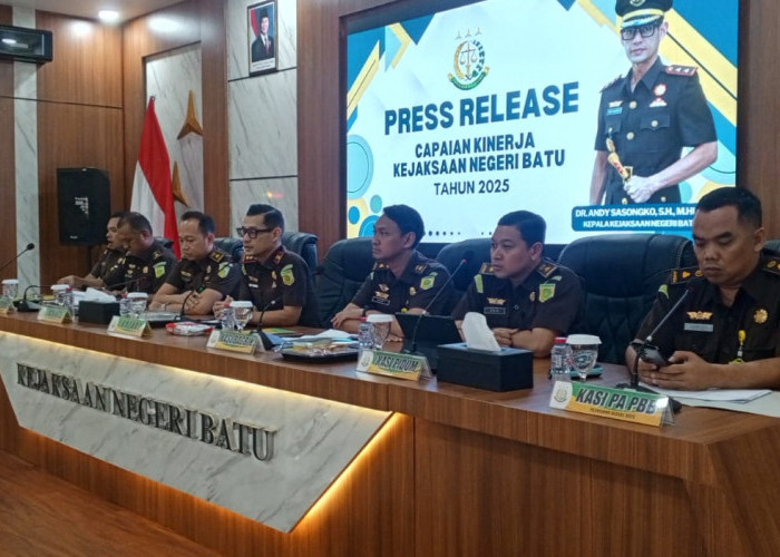 Tahun 2025 Kejari Kota Batu selamatkan Uang Negara Rp522 M 