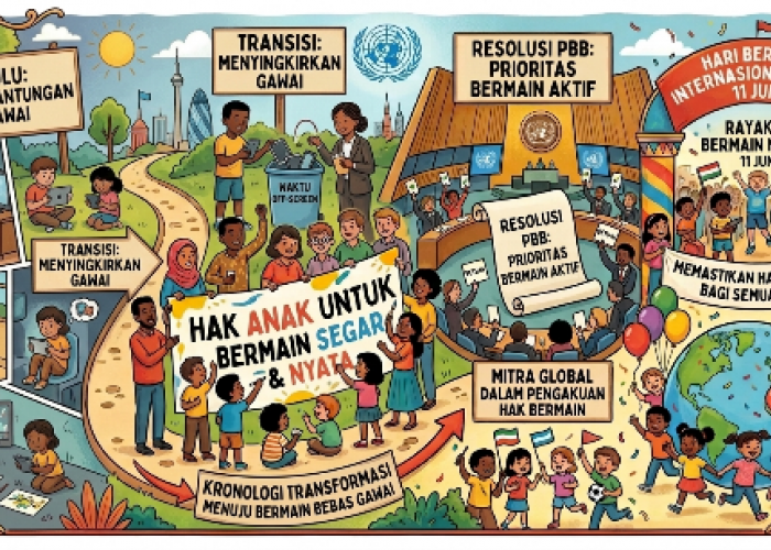 Singkirkan Gawai Dahulu: Mengapa 11 Juni Kini Jadi Hari Paling Dinanti Anak Sedunia?
