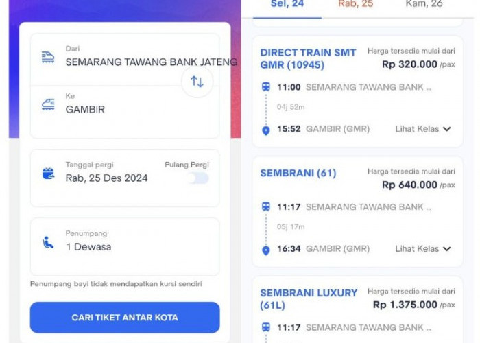 Tiket Direct Train Sudah Bisa Dipesan Lagi, Jangan Sampai Kehabisan!