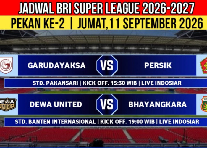 Jadwal Dewa United Pekan Kedua BRI Super League 2026: Hadapi Bhayangkara FC