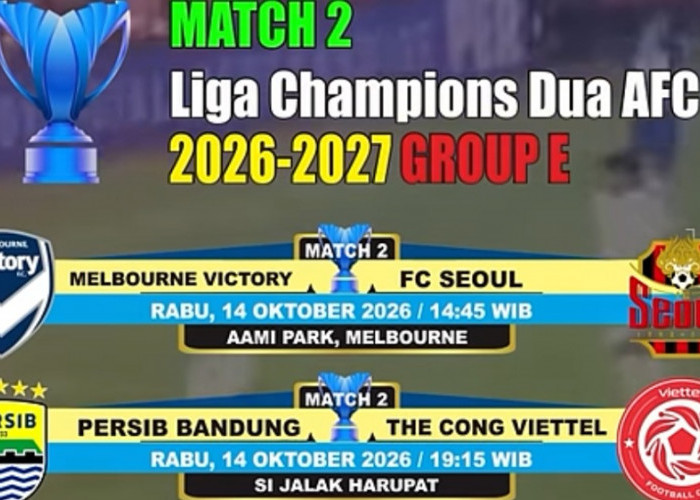 Persib Bandung Bidik Kemenangan Kedua di ACL 2 2026/2027, The Cong-Viettel Jadi Tantangan