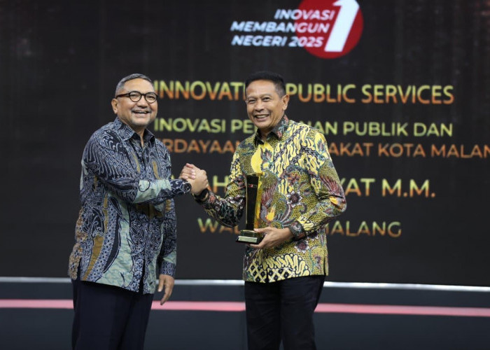 Kota Malang Raih Penghargaan Nasional Inovasi Membangun Negeri 2025
