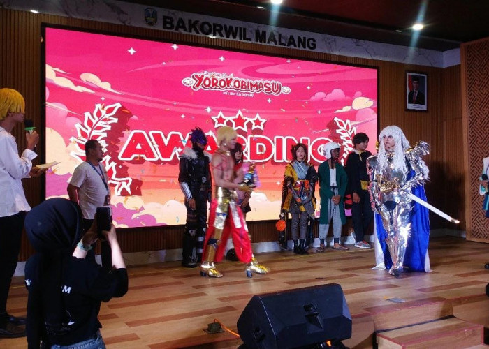 Pengemar Budaya Pop Jepang Hebohkan EJSC Malang lewat HaloWibu 5#