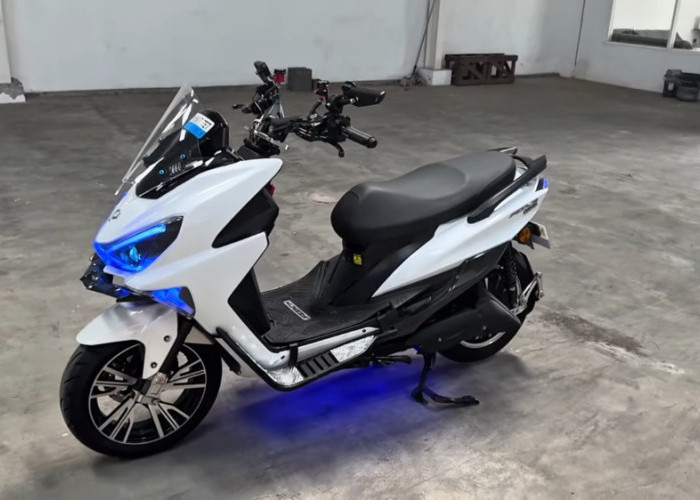 Modifikasi Polytron Fox-R: Stang TMAX, Shock Xmax, dan Fitur Tambahan Bikin Tampilan Makin Gahar