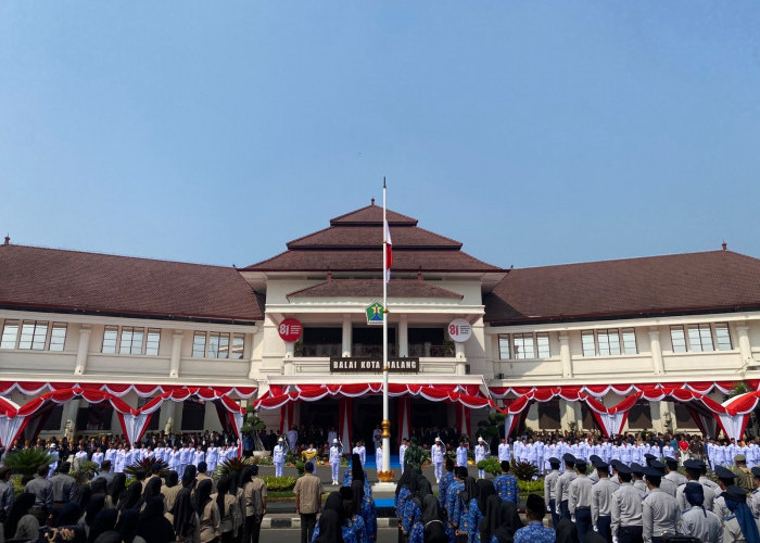 HUT ke-81 RI, Wali Kota Malang Tegaskan Kemerdekaan Harus Dibuktikan dengan Kerja Nyata
