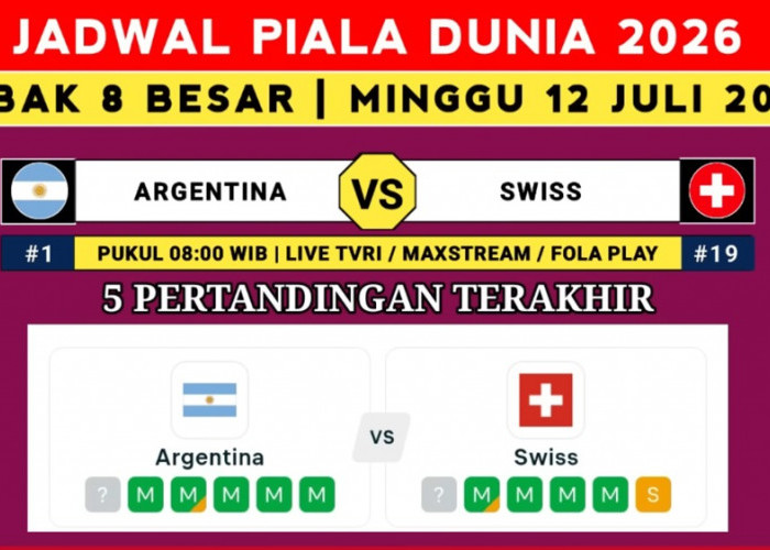 Argentina vs Swiss: Argentina Wajib Waspada! Tiket Semifinal Piala Dunia 2026 Dipertaruhkan