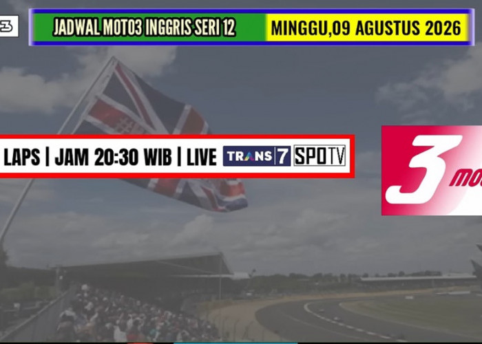 Jadwal Moto3 Inggris 2026: Veda Ega Pratama Siap Tempur di Silverstone, Race Tayang Minggu Depan