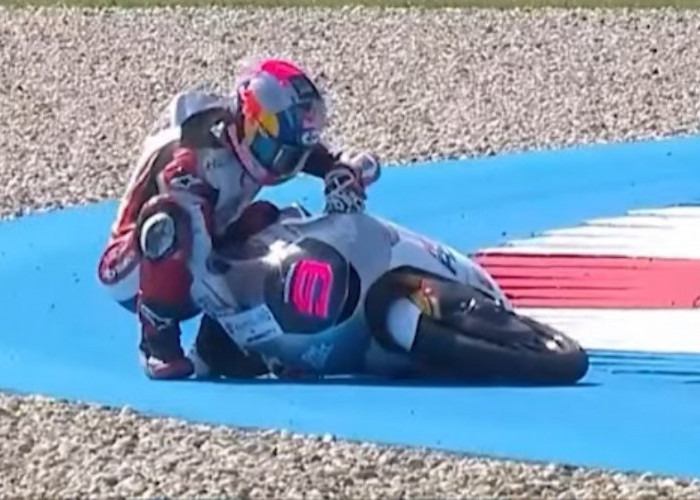 Tikungan 5 Assen Jadi Titik Krusial Veda Ega Pratama, Crash Hapus Peluang Tambah Poin Moto3 2026