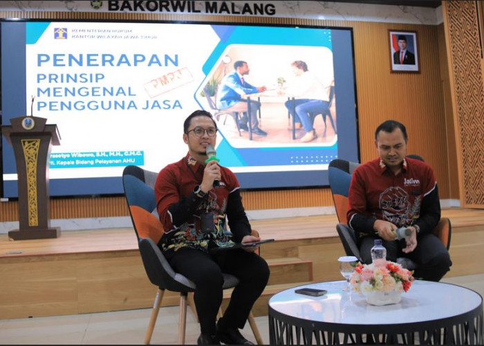 Kemenkum Jatim Tekan Percepatan Pelaporan Notaris di Korwil Malang