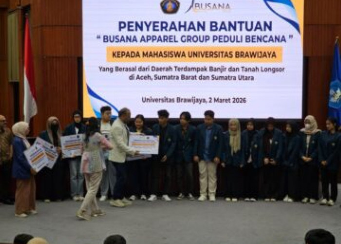 70 Mahaiswa UB Terdampak Banjir di Sejumlah Wilayah Terima Bantuan Darurat