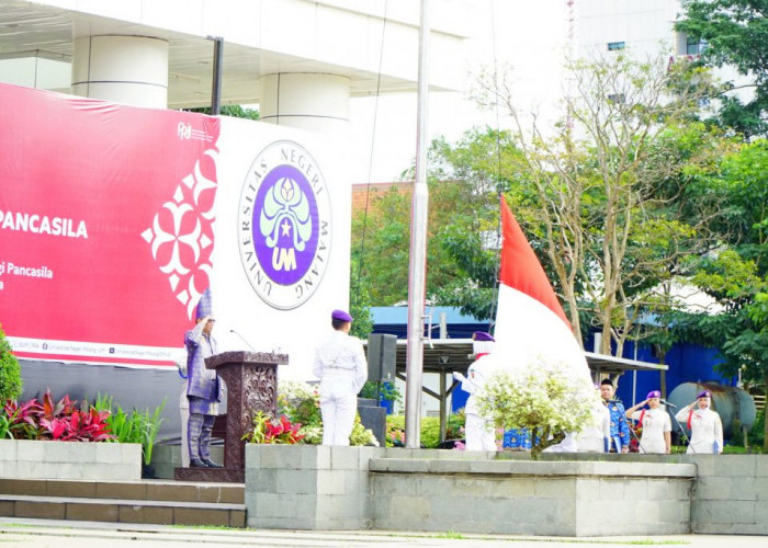 Utamakan Kepentingan Bangsa Dibandingkan Libur, UM Gelar Upacara Hari Lahir Pancasila Tepat 1 Juni