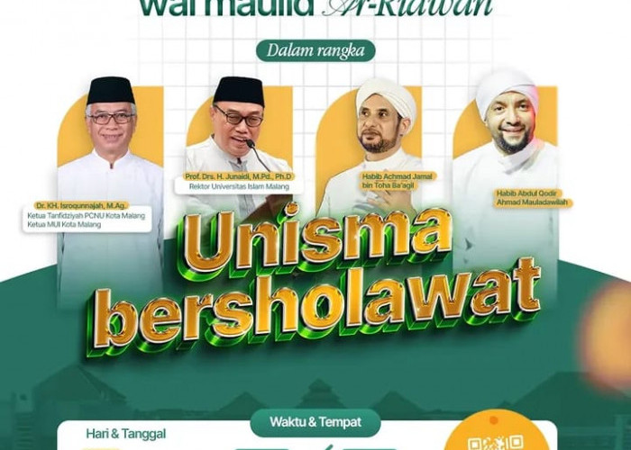 UNISMA Bersholawat, Hadirkan Majelis Penuh Keberkahan Bersama Habaib dan Ulama