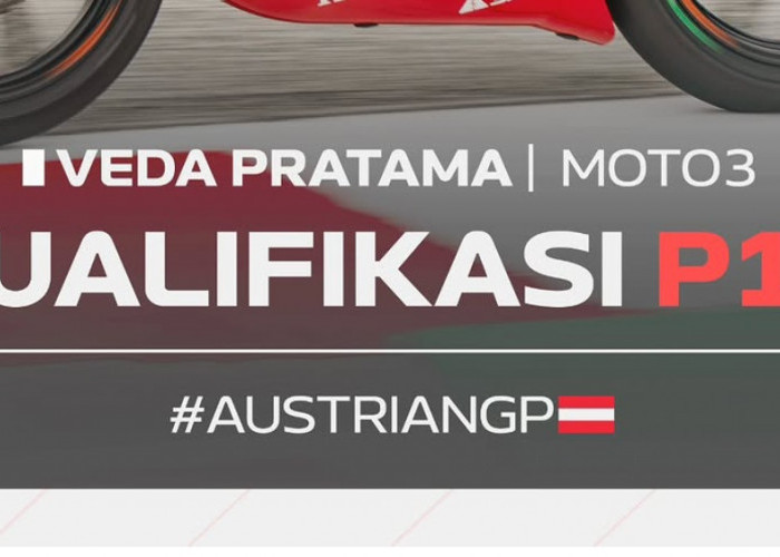 Hasil Kualifikasi Moto3 GP Austria 2026: Brian Uriarte Pole, Veda Ega Pratama Start P19